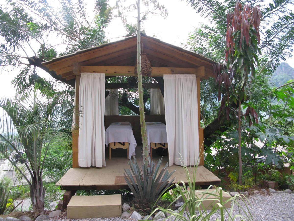 Отель Cabanas El Nido De La Huilota Тепостлан Экстерьер фото